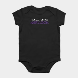 Social Justice Warlock Baby Bodysuit